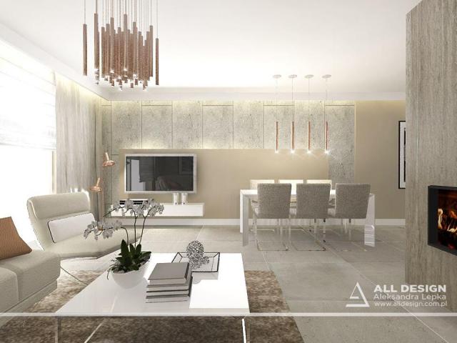 styl nowoczesny, salon, wnętrze, nowoczesne, biel, oświetlenie, minimalizm 